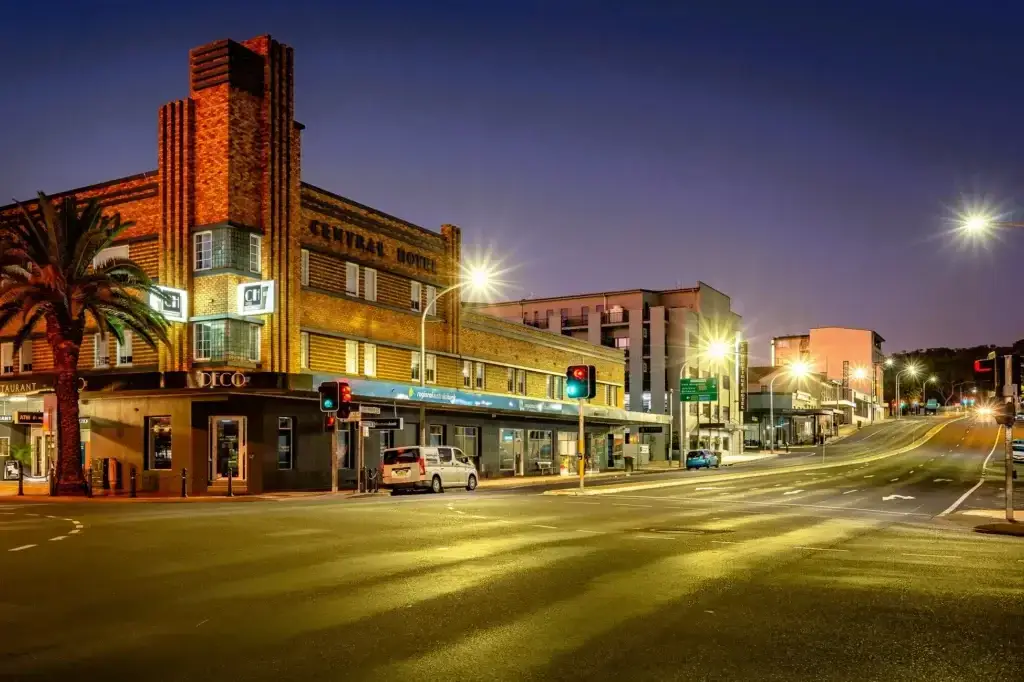 Tamworth, New South Wales, Australia - Historical Central Hotel building