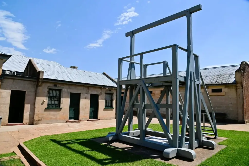 Gallows at the Old Dubbo Gaol New South Wales Australia