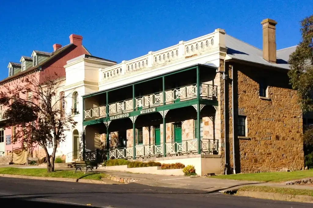 Braidwood museum building from the street