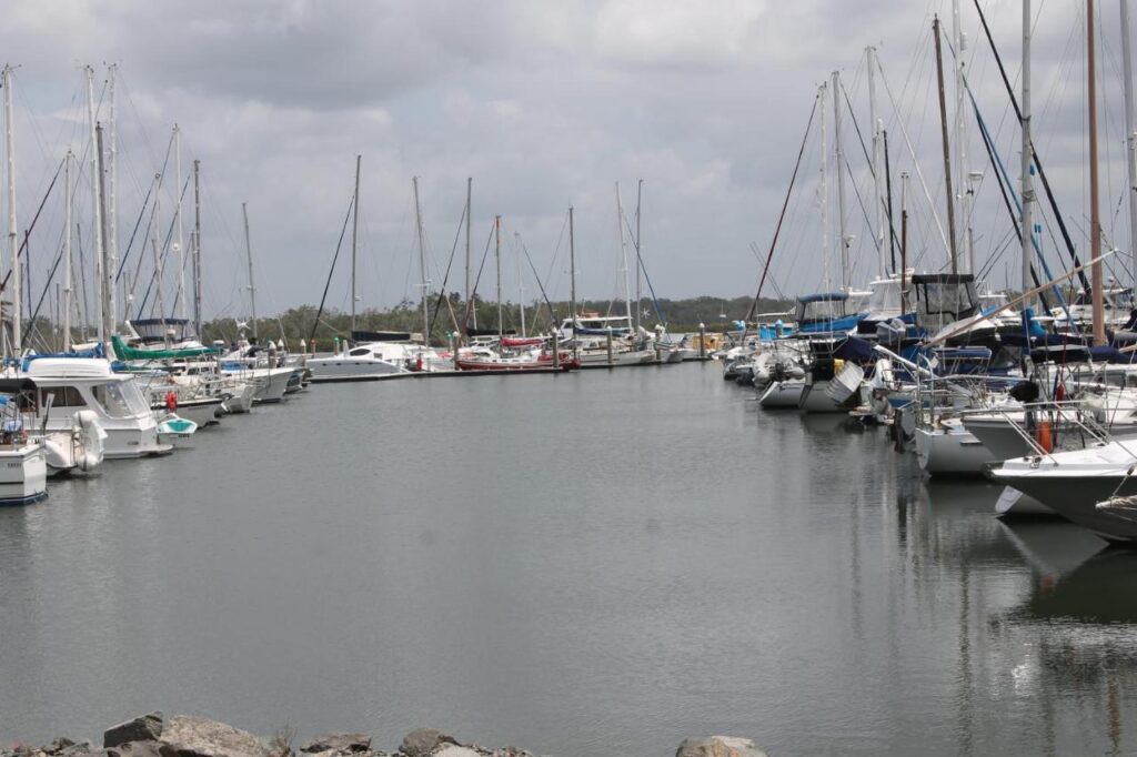 Marina located near the Tin Can Bay Budget Accommodation