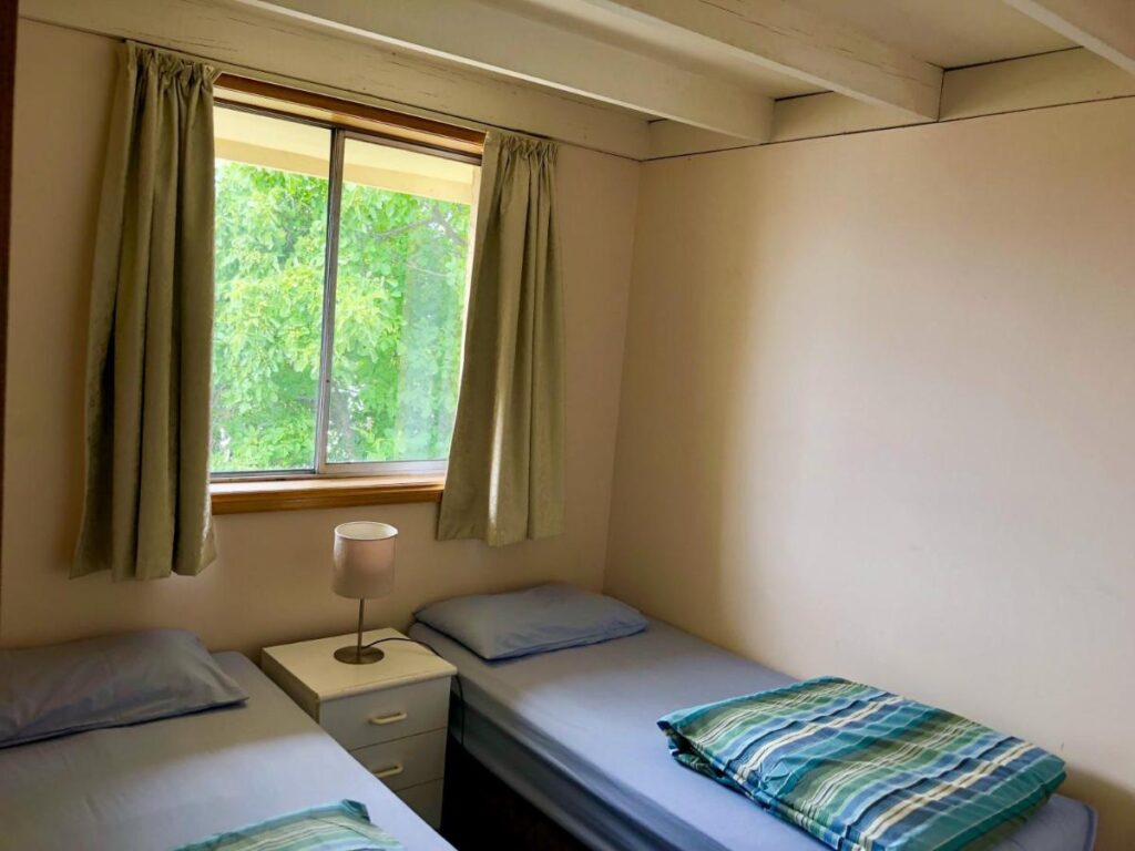 A two bed private room for those wanting a separate bed for you and a friend at Narrara Backpackers